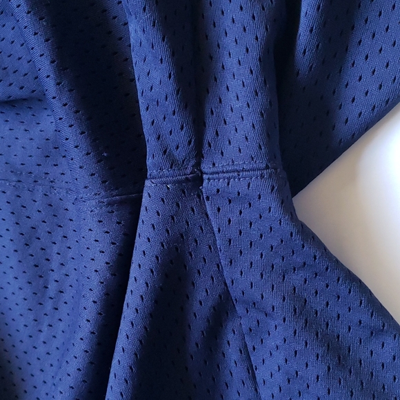 And 1 Mesh Men's Navy Blue Basketball Shorts Size L - Picture 4 of 9